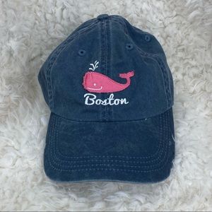 Ahead Kate Lord Distressed Denim Boston Ball Cap